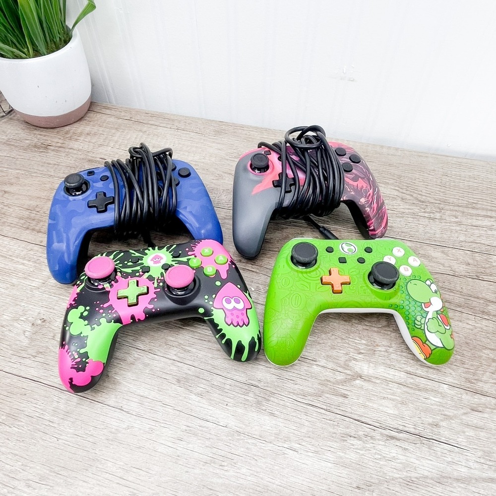 Nintendo Switch: 4 set Zelda Rematch Controller Wired, Yoshi, Splatoon Wireless+